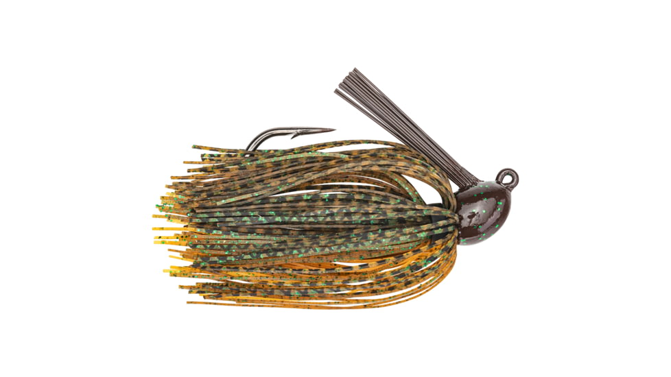 Strike King Hack Attack Jig Fishing Lure, Flipping Jig, Gator Craw, 1/2oz, HAHCJ12-132, HAHCJ12-132