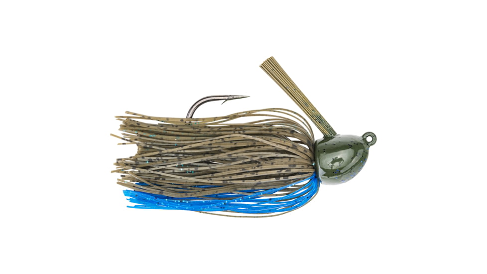 Strike King Hack Attack Jig Fishing Lure, Flipping Jig, Okeechobee Craw, 1oz, HAHCJ1-50, HAHCJ1-50