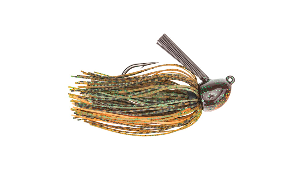 Strike King Hack Attack Jig Fishing Lure, Flipping Jig, Sexy Craw, 1oz, HAHCJ1-131, HAHCJ1-131