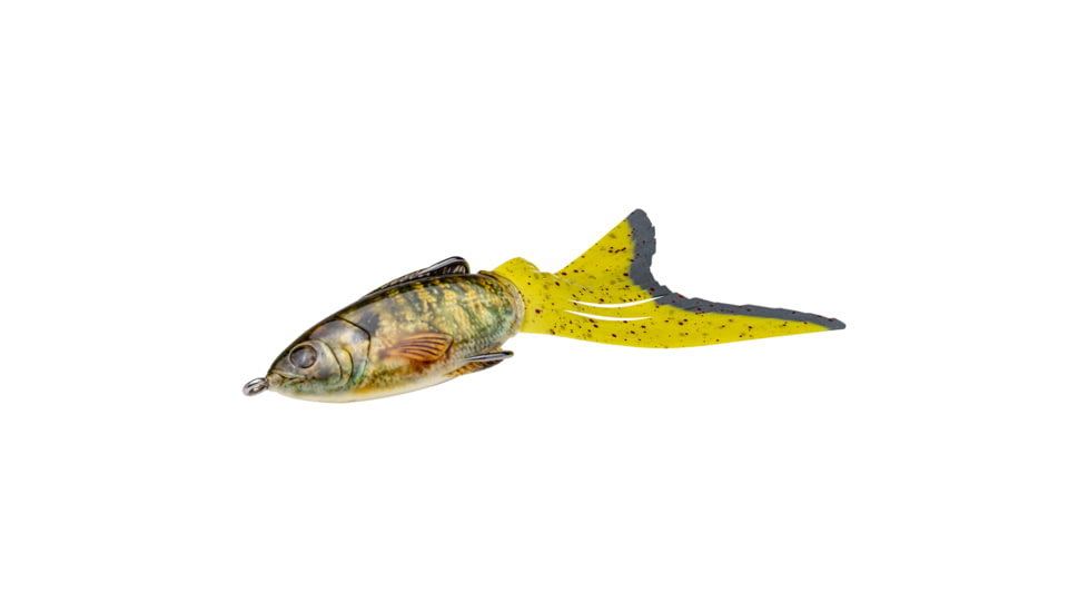 Strike King Hack Attack Pad Perch Fishing Lure, Hollow Body Topwater, Bluegill, 6in, 1/2oz, HAPP-234, HAPP-234