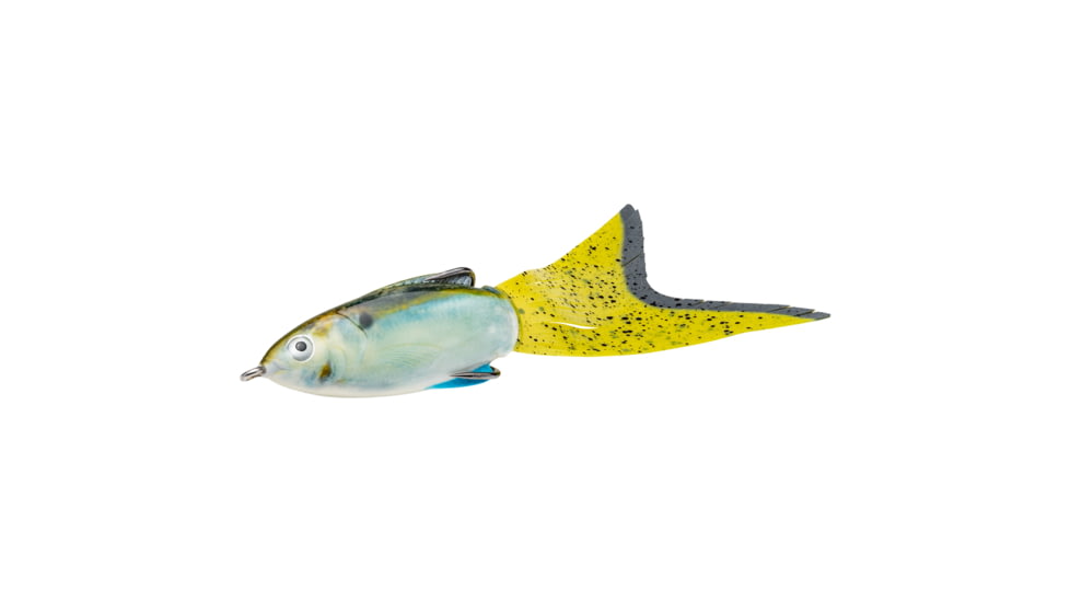 Strike King Hack Attack Pad Perch Bait, Natural Shad, 6in / 1/2oz, HAPP-699