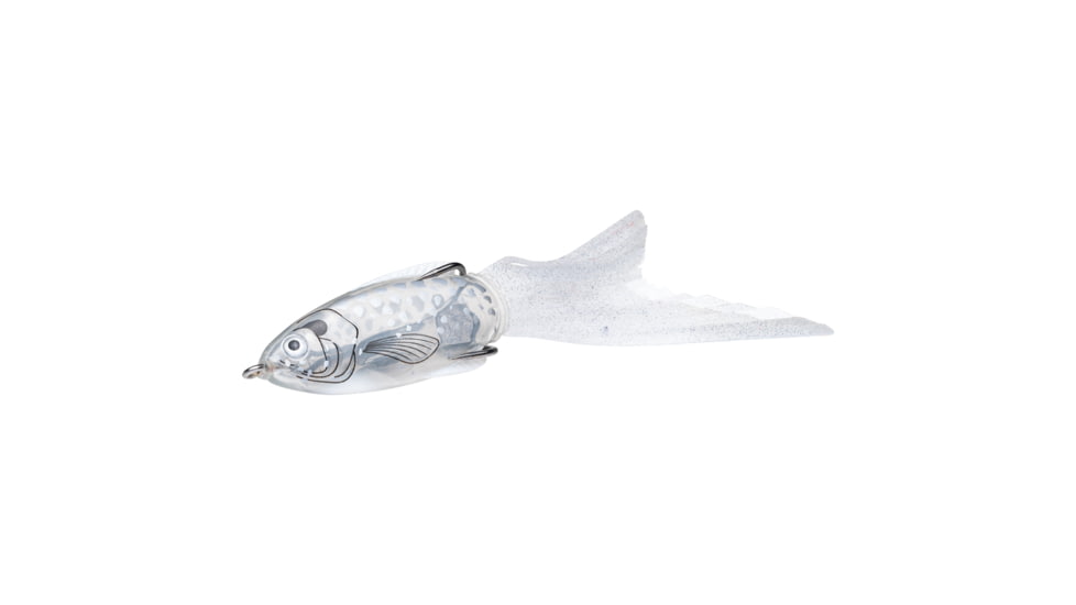 Strike King Hack Attack Pad Perch Fishing Lure, Hollow Body Topwater, Shad Spawn, 6in, 1/2oz, HAPP-682, HAPP-682