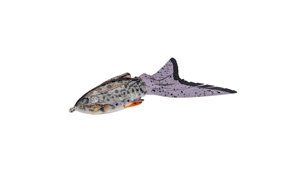 Strike King Hack Attack Pad Perch Fishing Lure, Hollow Body Topwater, Warmouth, 6in, 1/2oz, HAPP-726, HAPP-726