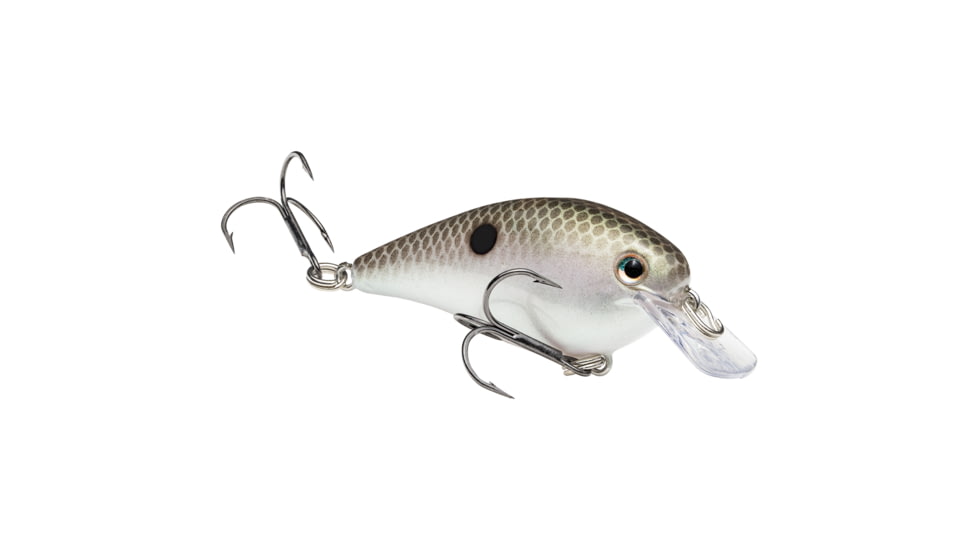 Strike King KVD Perfect Plastics Swim'n Caffeine Shad Fishing Lure, Soft Plastic Boot Tail Minnow, Salt Impregnated, Coffee Scent Technology, 5in, 7-Pack, Carolina Chrome, SCSD5-475