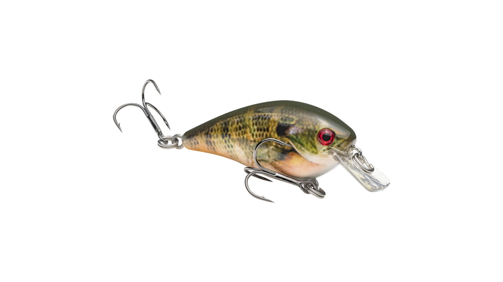Strike King Rattlin'Rage Craw Fishing Lure, Soft Plastic Craw, Green Pumpkin, 4in, 5-Pack, RGCRWR4-46, RGCRWR4-46