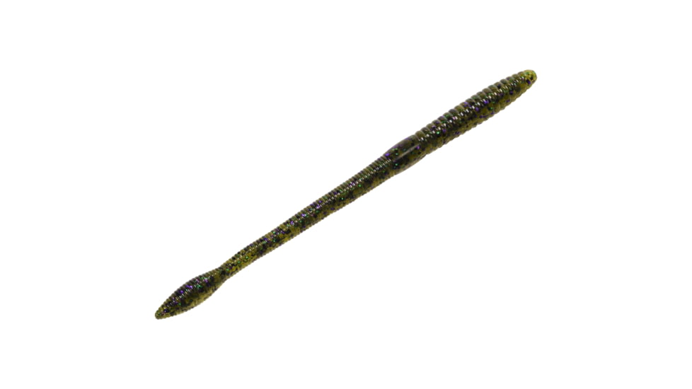 Strike King KVD Perfect Plastics Finesse Worm, Soft Plastic Worm Fishing Lure, Candy Craw, 5in, 15-Pack, FIN5-130, FIN5-130