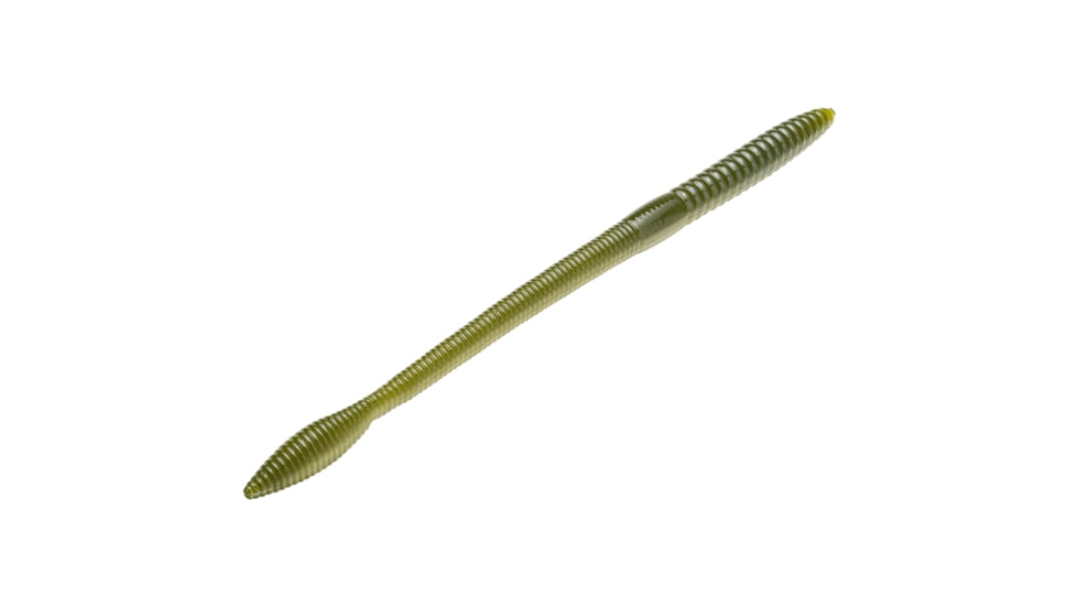 Strike King KVD Perfect Plastics Finesse Worm, Soft Plastic Worm Fishing Lure, Moon Juice, 6 1/2in, 12-Pack, FIN65-850, FIN65-850