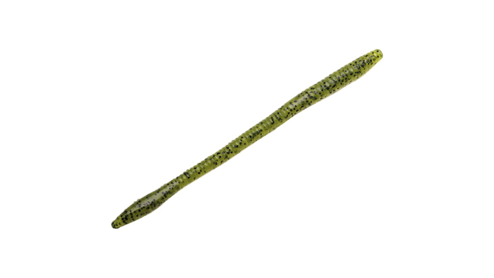 Strike King KVD Perfect Plastics Finesse Worm, Soft Plastic Worm Fishing Lure, Watermelon Seed, 7in, 8-Pack, FIN7-16, FIN7-16