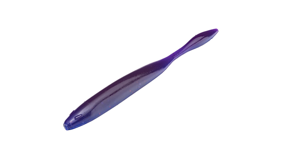 Strike King KVD Dream Shot Fishing Lure, Soft Plastic Worm, Brown Purple, 4 1/4in, 10-Pack, DSKVD-231, DSKVD-231