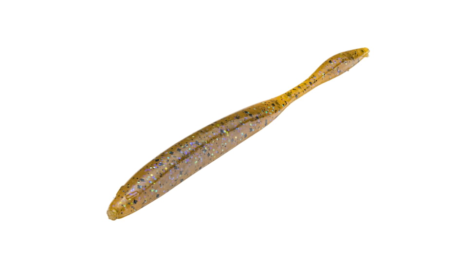 Strike King KVD Dream Shot Fishing Lure, Soft Plastic Worm, Honey Candy, 4 1/4in, 10-Pack, DSKVD-189, DSKVD-189