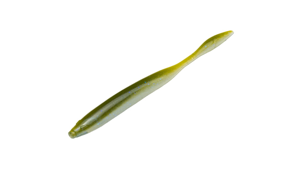Strike King KVD Dream Shot Fishing Lure, Soft Plastic Worm, Moon Juice, 4 1/4in, 10-Pack, DSKVD-850, DSKVD-850