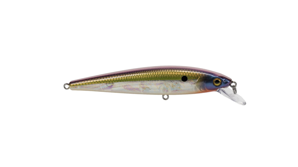 Strike King KVD Elite 200 Jerkbait Fishing Lure, Weight Transfer System, 4 1/2in, 3/8oz, Dives 4 to 7-Feet, SZ 4 Mustad Triple Grip Treble Hooks, Pro Tennessee Shad 2.0, HCKVDJ200E-335