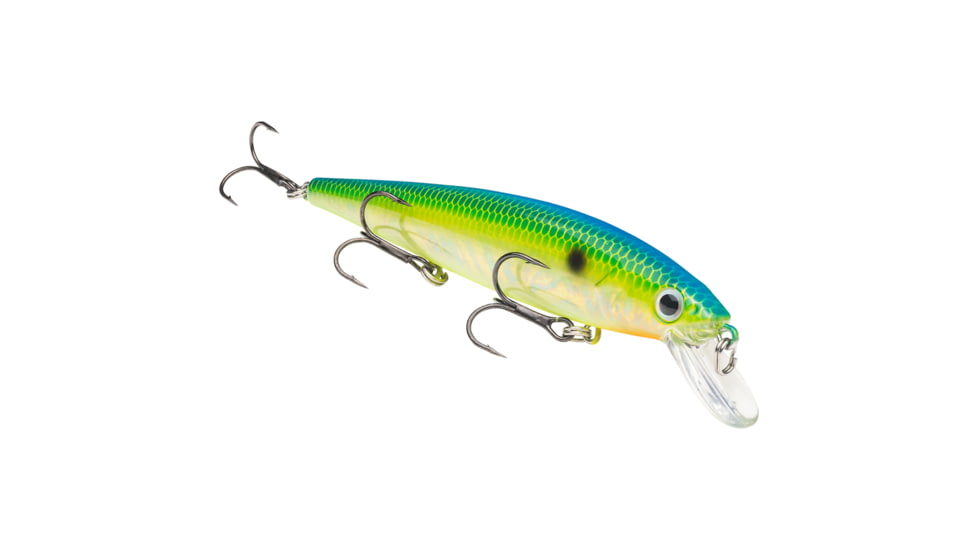 Strike King KVD Jerkbait 300 Fishing Lure, Medium Diving Jerkbait, Pro Citrus Shad, 1/2oz, HCKVDJ300-298, HCKVDJ300-298
