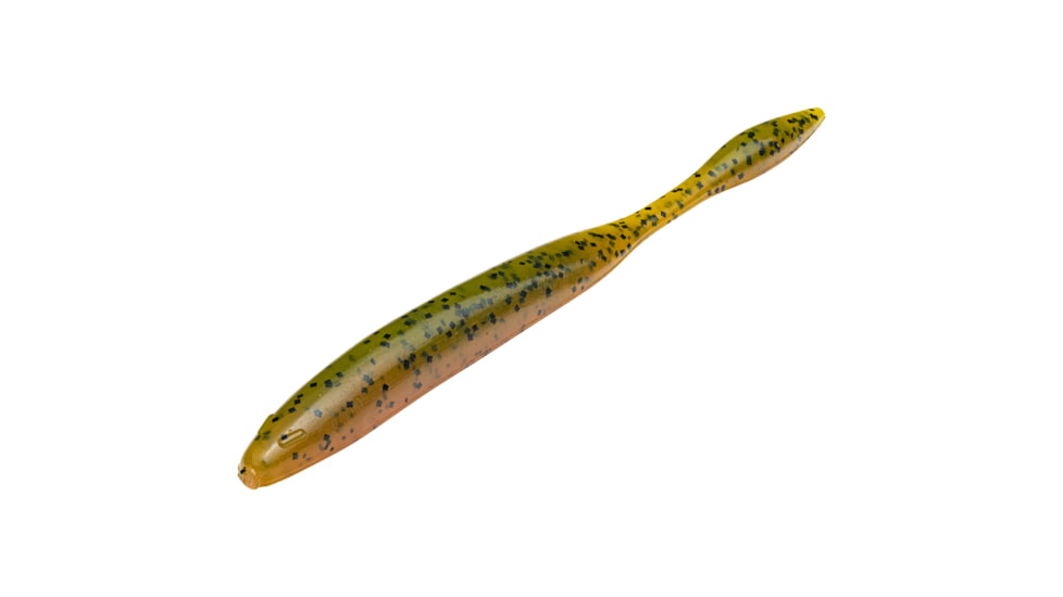 Strike King KVD Dream Shot Magnum Fishing Lure, Soft Plastic Worm, Dirt, 5in, 8-Pack, DSKVD5-103, DSKVD5-103