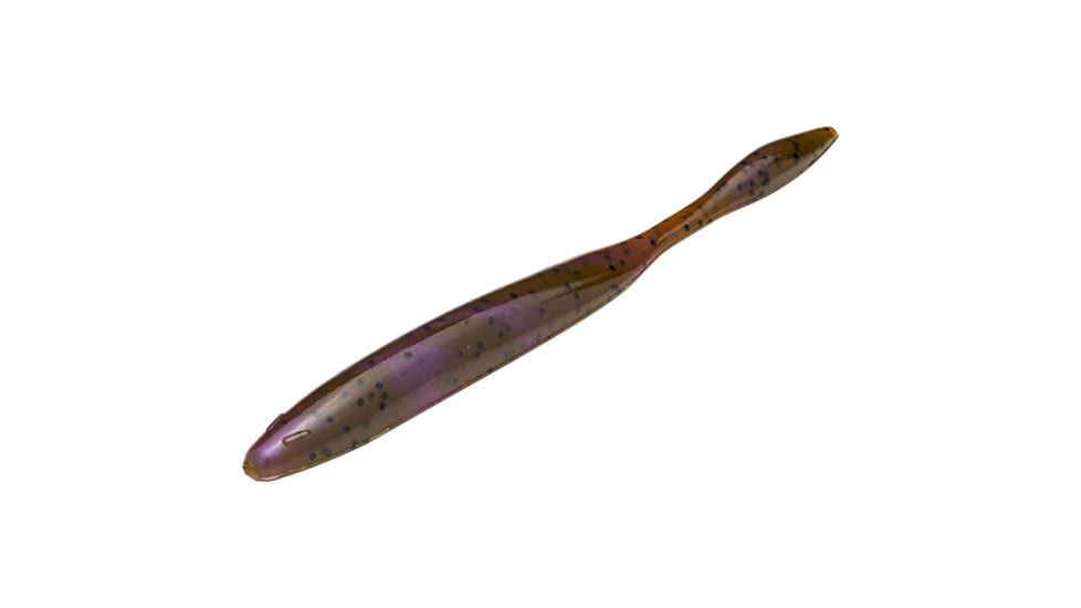 Strike King KVD Magnum Dream Shot Softbait, Green Pumpkin Purple Swirl, 5in, DSKVD5-807
