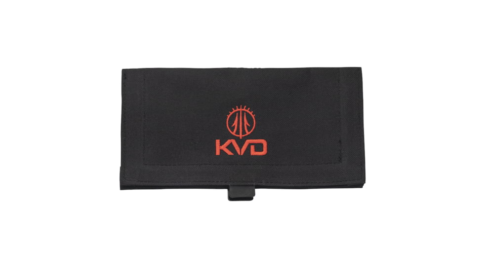 Strike King KVD Pro Series Lure Wrap, Large, Black, LWLBKVD