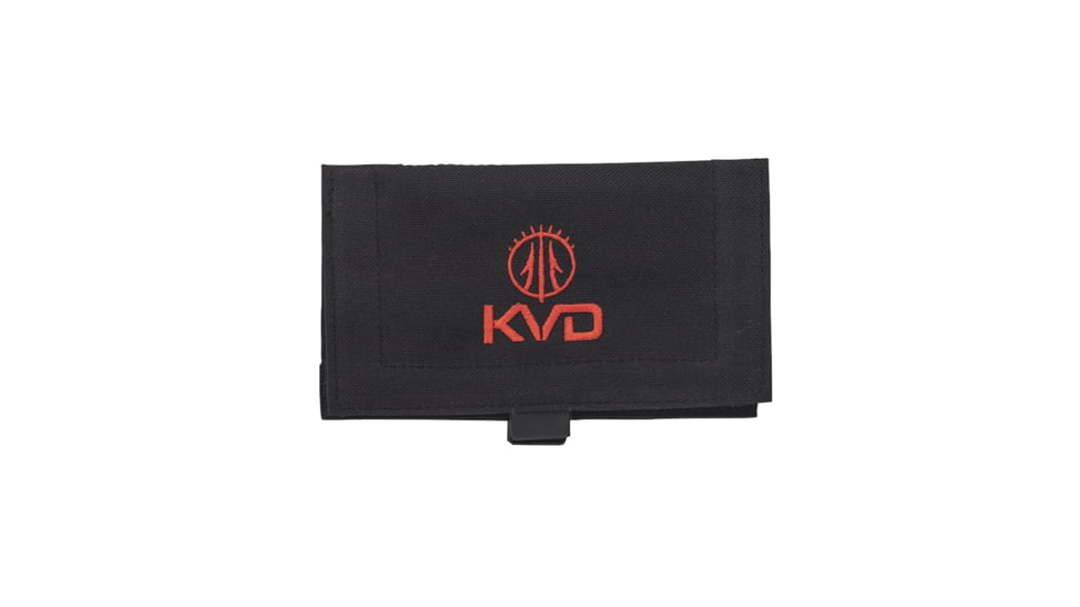 Strike King KVD Pro Series Lure Wrap, Small, Black, LWSBKVD