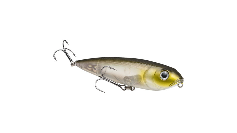 Strike King KVD Sexy Dawg Jr Fishing Lure, Topwater Walking Bait, Clearwater Minnow, 3/8oz, HCKVDSDJR-684, HCKVDSDJR-684
