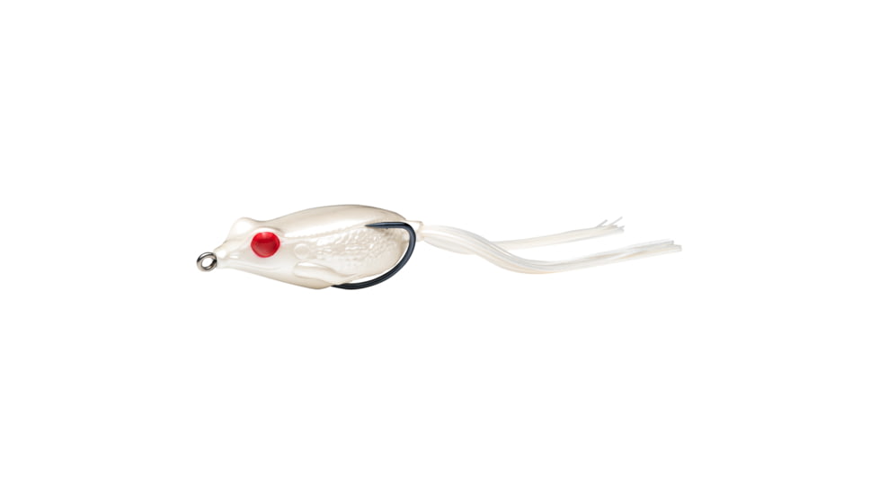 Strike King KVD Sexy Frog Fishing Lure, Hollow Body Topwater, Pearl, 5 3/4in, 5/8oz, SFKVD-84, SFKVD-84
