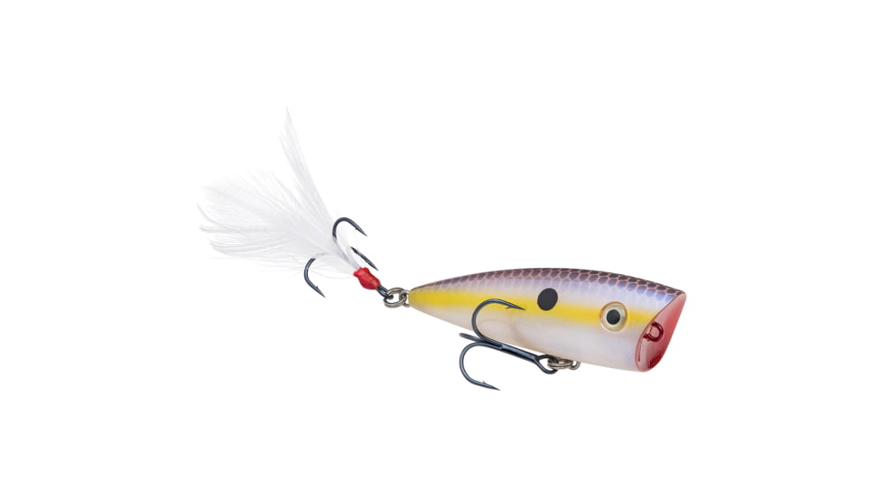 Strike King KVD Splash Jr Fishing Lure, Topwater Popper, Chartreuse Shad, 3/16oz, HCKVDSPLJR-598, HCKVDSPLJR-598