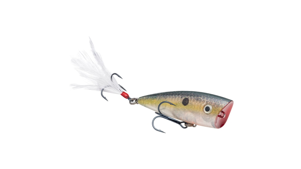 Strike King KVD Splash Jr Fishing Lure, Topwater Popper, Clear Ghost Sexy Shad, 3/16oz, HCKVDSPLJR-500, HCKVDSPLJR-500