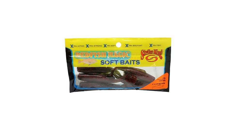 Strike King Glass Minnow Bodies,Avocado RMGXGM4-43