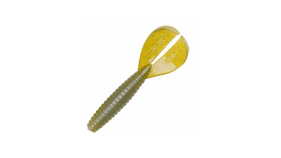 Strike King Rage Twin Tail Menace Fishing Lure, Soft Plastic Grub, KVD Magic, 3 1/2in, 8-Pack, RGTTMG-141, RGTTMG-141