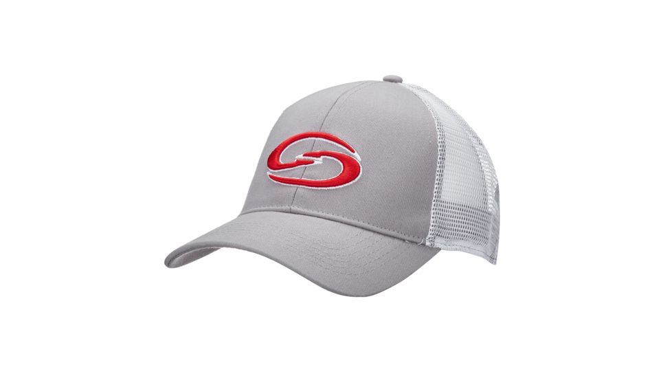 Strike King Trucker Cap,Grey body/White mesh CAP-4