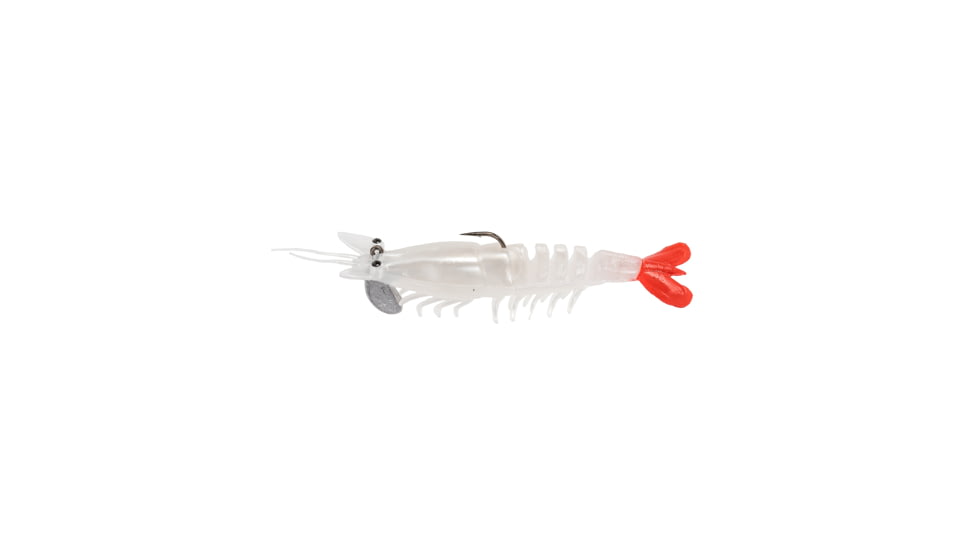 Strike King Pre-Rigged Tidal Shrimp 1/4oz, Boxer, 4.25in, PRSSW425-136