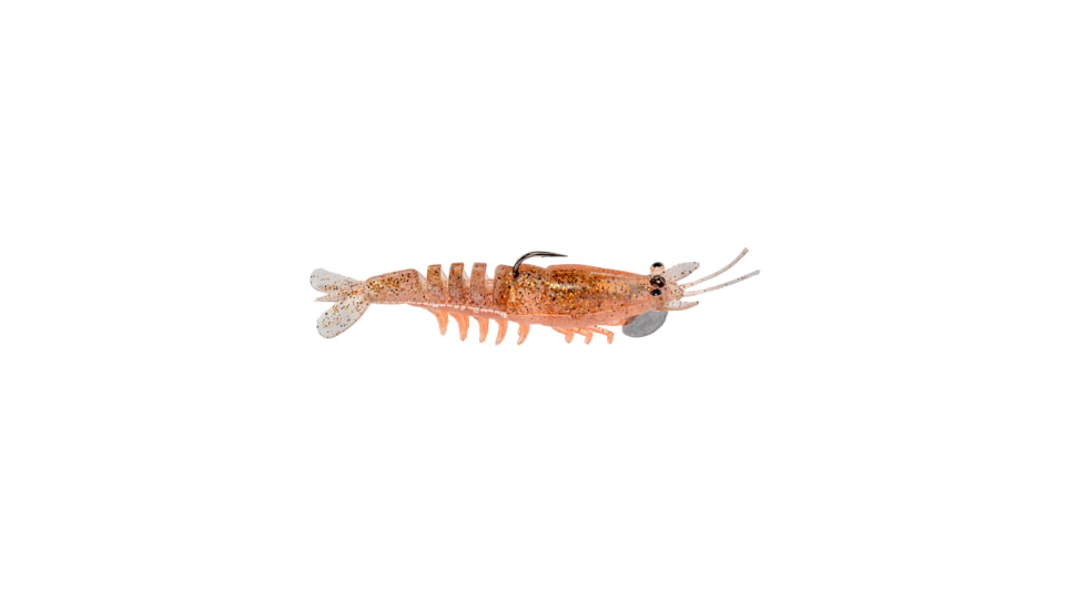 Strike King Pre-Rigged Tidal Shrimp 1/4oz, New Penny, 4.25in, PRSSW425-160