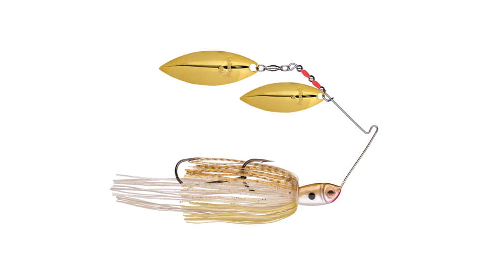 Strike King Premier Plus Spinnerbait Fishing Lure, Golden Shiner, 1/2oz, PPL12WW-215G, PPL12WW-215G