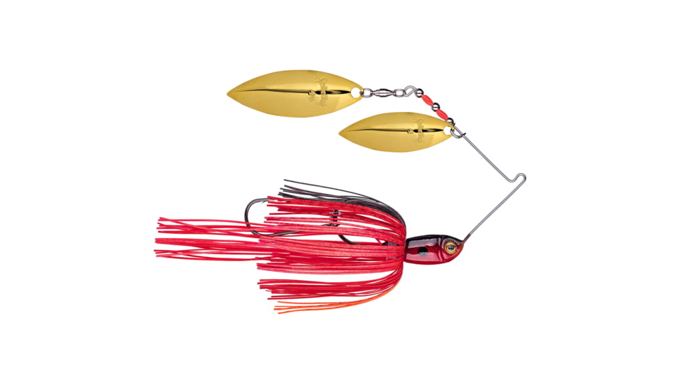 Strike King Premier Plus Spinnerbait Fishing Lure, Red Craw, 1/2oz, PPL12WW-212G, PPL12WW-212G