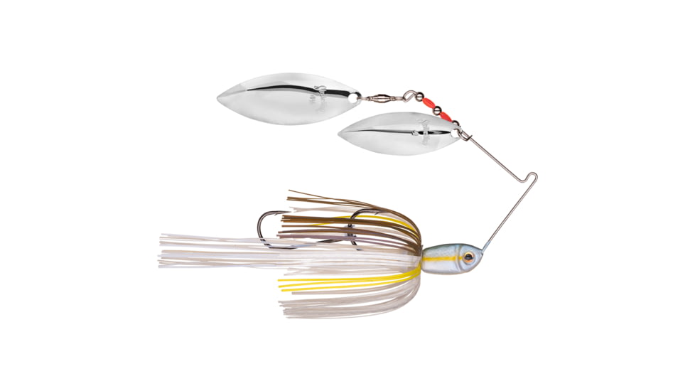 Strike King Premier Plus Spinnerbait Fishing Lure, Sexy Blue Back Herring, 1/2oz, PPL12WW-586S, PPL12WW-586S