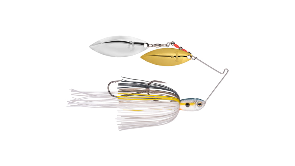 Strike King Premier Plus Spinnerbait Fishing Lure, Sexy Shad, 1/2oz, PPL12WW-590GS, PPL12WW-590GS