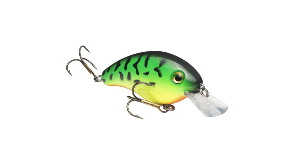 Strike King Pro Model Series 4S Fishing Lure, Shallow Diving Crankbait, Firetiger, 9/16oz, HC4S-513, HC4S-513