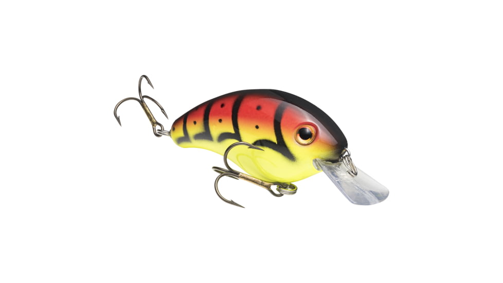 Strike King Pro-Model Series 4S Crankbait, Green Tomato, 9/16oz, HC4S-569