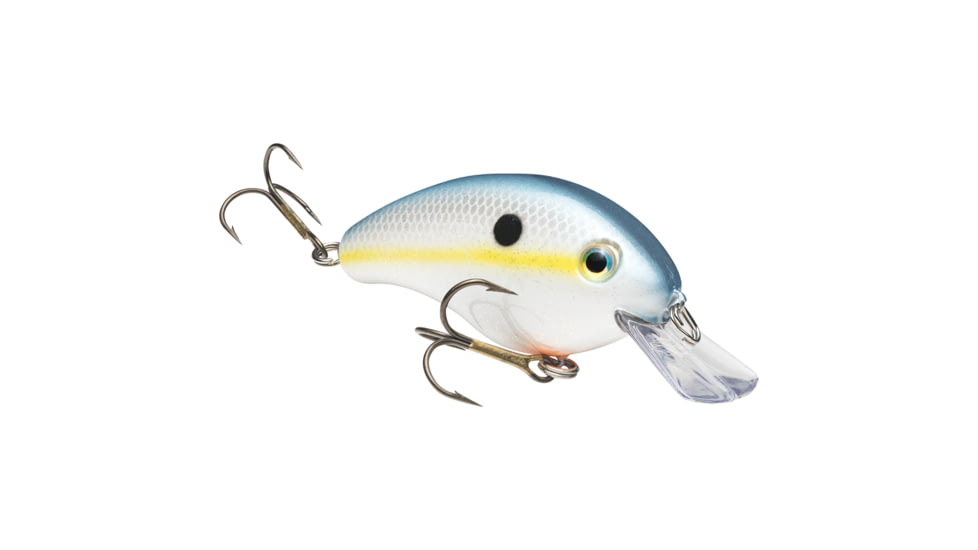 Strike King Pro Model Series 4S Fishing Lure, Shallow Diving Crankbait, Sexy Shad, 9/16oz, HC4S-590, HC4S-590