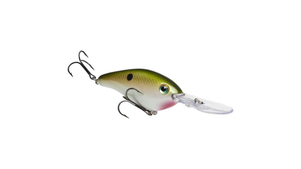 Strike King Pro Model 6XD Silent Fishing Lure, Deep Diving Crankbait, Tennessee Shad, 1oz, HCS6XD-517, HCS6XD-517