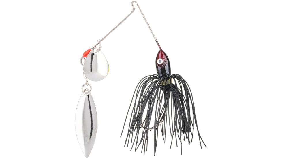 Strike King Promo Spinnerbait, Black, 3/8oz, 1 Pack, MAPRO38CW-10