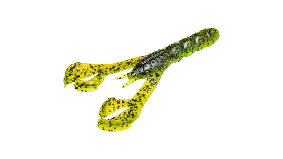 Strike King Rage Denny Brauer Craw Fishing Lure, Soft Plastic Craw, Summer Craw, 4in, 7-Pack, RGDBC-100, RGDBC-100