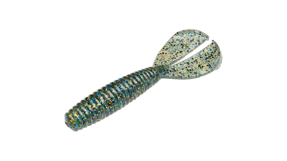 Strike King Rage Magnum Menace Fishing Lure, Soft Plastic Grub, Bluegill, 4in, 7-Pack, RGMAGM-191, RGMAGM-191