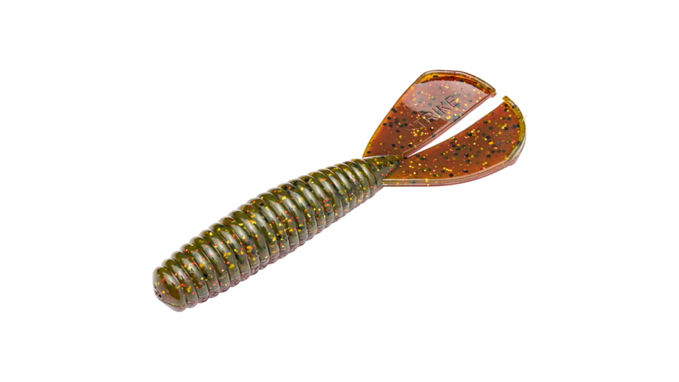 Strike King Rage Magnum Menace Fishing Lure, Soft Plastic Grub, Falcon Lake Craw, 4in, 7-Pack, RGMAGM-135, RGMAGM-135