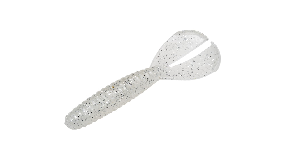 Strike King Rage Magnum Menace Fishing Lure, Soft Plastic Grub, Pearl Flash, 4in, 7-Pack, RGMAGM-266, RGMAGM-266