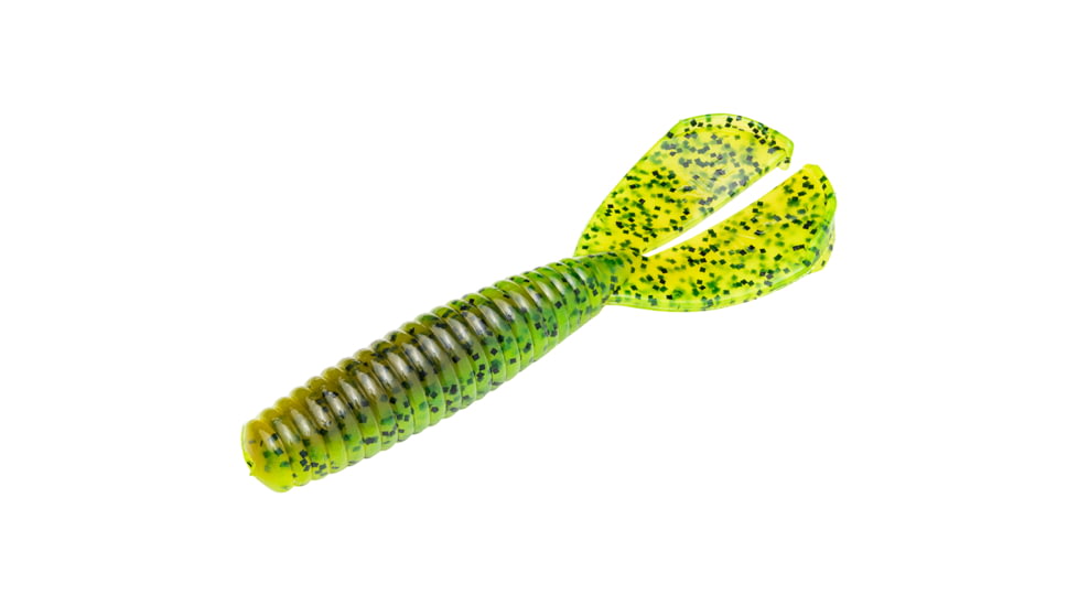 Strike King Rage Magnum Menace Fishing Lure, Soft Plastic Grub, Summer Craw, 4in, 7-Pack, RGMAGM-100, RGMAGM-100