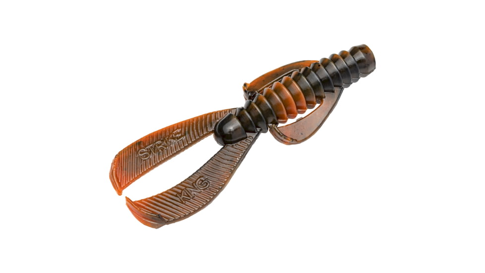 Strike King Rage Ned Bug Fishing Lure, Soft Plastic Craw, Crawdaddy, 2 1/2in, 9-Pack, RGNBUG-466, RGNBUG-466