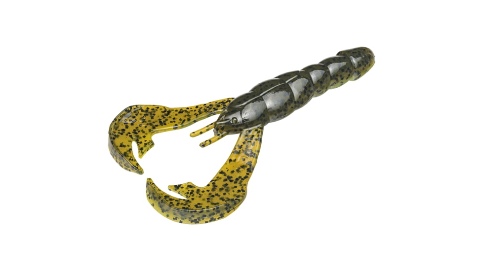 Strike King Rage Craw Fishing Lure, Soft Plastic Craw, Summer Craw, 4in, 7-Pack, RGCRW-100, RGCRW-100