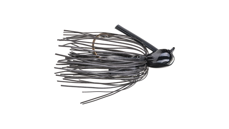 Strike King Pro-Model Jig Fishing Lure, Casting Jig, White, 1/4oz, PMJ14-10, PMJ12-10
