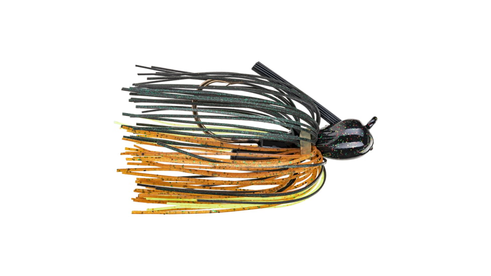 Strike King Pro-Model Jig Fishing Lure, Casting Jig, Texas Craw, 1/2oz, PMJ12-8, PMJ12-8