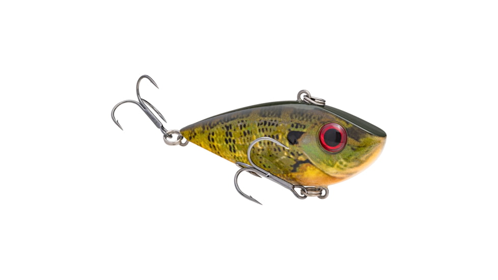 Strike King Red Eyed Shad Tungsten 2-Tap, Lipless Crankbait Fishing Lure, Natural Bream, 3/4oz, REYESDTT34-663, REYESDTT34-663