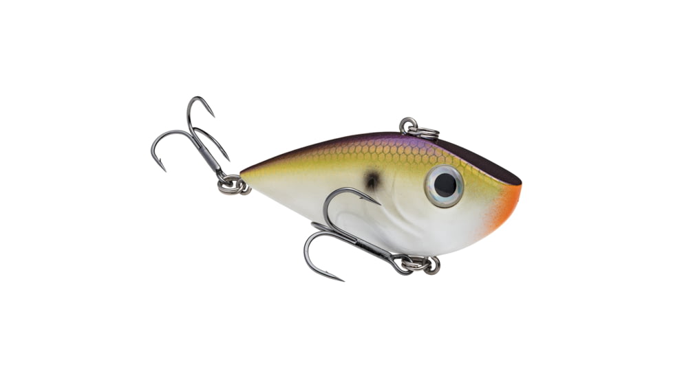 Strike King Red Eyed Shad Tungsten 2-Tap, Lipless Crankbait Fishing Lure, Tennessee Shad 2.0, 3/4oz, REYESDTT34-469, REYESDTT34-469